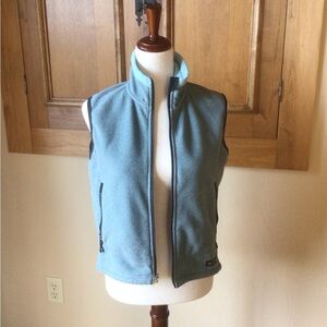 REI women’s Teal Fleece Vest